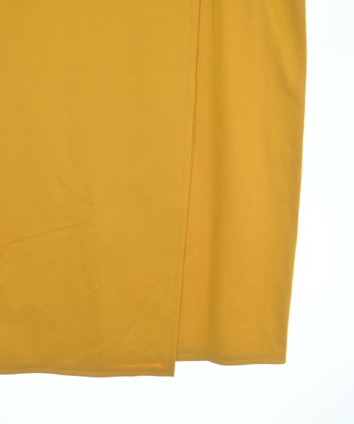 UNITED ARROWS（ユナイテッドアローズ）ひざ丈スカート 黄 サイズ:40(M位) レディース/2200687778027