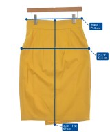 UNITED ARROWS（ユナイテッドアローズ）ひざ丈スカート 黄 サイズ:40(M位) レディース/2200687778027