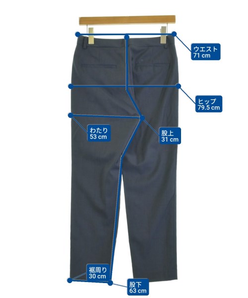 UNITED ARROWS（ユナイテッドアローズ）スラックス 紺 サイズ:38(M位) レディース/2200687981045