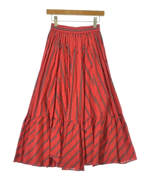 UNITED ARROWS(ユナイテッドアローズ)ロング・マキシ丈スカート 赤 サイズ:36(S位)/2200685980019