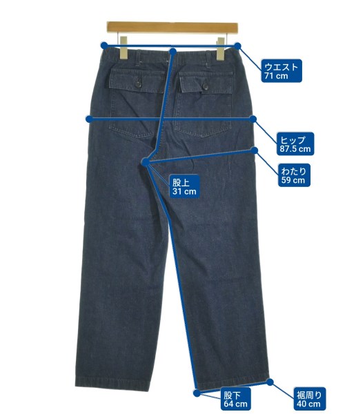 UNITED ARROWS（ユナイテッドアローズ）デニムパンツ 紺 サイズ:38(M位) レディース/2200679900153