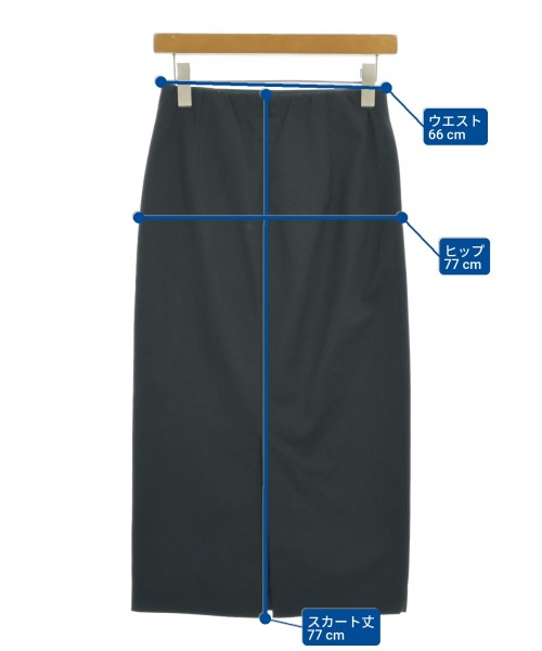 UNITED ARROWS（ユナイテッドアローズ）ロング・マキシ丈スカート 紺 サイズ:36(S位) レディース/2200680293015