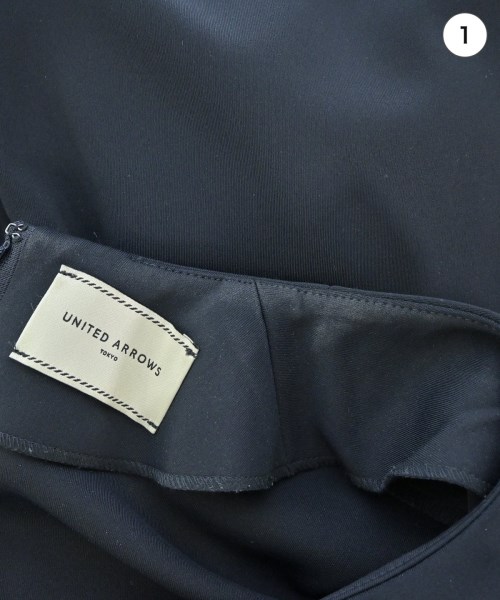UNITED ARROWS（ユナイテッドアローズ）ワンピース 紺 サイズ:36(S位) レディース/2200687114054