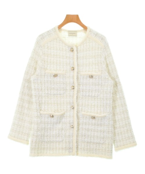 UNITED ARROWS(ユナイテッドアローズ)ノーカラージャケット 白 サイズ:F/2200688700034