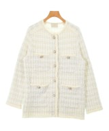 UNITED ARROWS（ユナイテッドアローズ）ノーカラージャケット 白 サイズ:F レディース/2200688700034