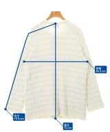 UNITED ARROWS（ユナイテッドアローズ）ノーカラージャケット 白 サイズ:F レディース/2200688700034