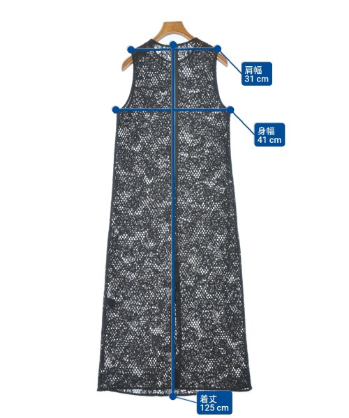 UNITED ARROWS（ユナイテッドアローズ）ワンピース 黒 サイズ:36(S位) レディース/2200684418094