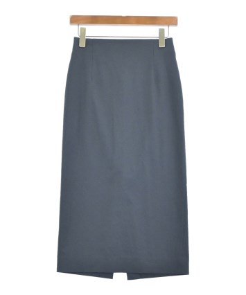 ★美品★ United Arrows スカートスーツ 38　ブルーグレー UNITED ARROWS（ユナイテッドアローズ）ロング・マキシ丈スカート 紺