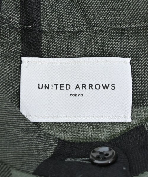 UNITED ARROWS（ユナイテッドアローズ）シャツワンピース 緑 サイズ:36(S位) レディース/2200684951041