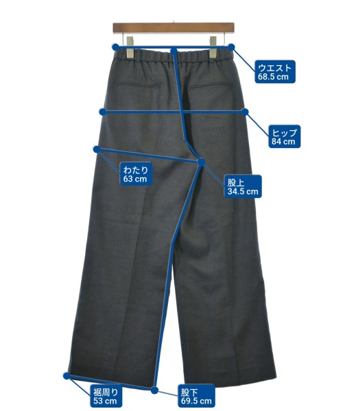 UNITED ARROWS（ユナイテッドアローズ）スラックス グレー サイズ:40(M位) レディース/2200685799062
