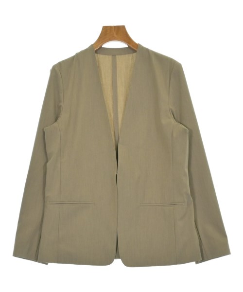UNITED ARROWS(ユナイテッドアローズ)ノーカラージャケット ベージュ サイズ:38(M位)/2200685799260