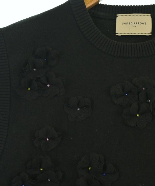 UNITED ARROWS（ユナイテッドアローズ）ベスト/ノースリーブ 黒 サイズ:-(M位) レディース/2200687514014