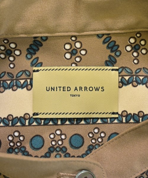 UNITED ARROWS（ユナイテッドアローズ）カジュアルシャツ 茶 サイズ:38(M位) レディース/2200683710151
