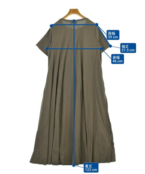 UNITED ARROWS（ユナイテッドアローズ）ワンピース グレー サイズ:36(S位) レディース/2200690349054