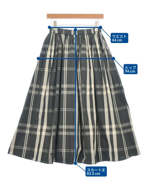 UNITED ARROWS（ユナイテッドアローズ）ロング・マキシ丈スカート 黒 サイズ:38(M位) レディース/2200685606025