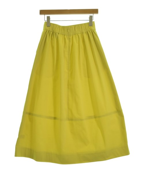 UNITED ARROWS（ユナイテッドアローズ）ロング・マキシ丈スカート 黄 サイズ:38(M位) レディース/2200686080176