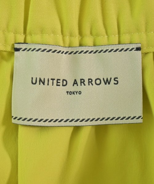 UNITED ARROWS（ユナイテッドアローズ）ロング・マキシ丈スカート 黄 サイズ:38(M位) レディース/2200686080176