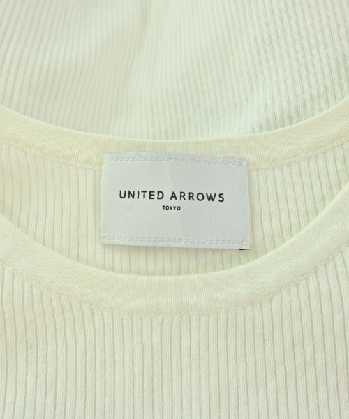 UNITED ARROWS（ユナイテッドアローズ）ベスト/ノースリーブ 白 サイズ:F レディース/2200688067038