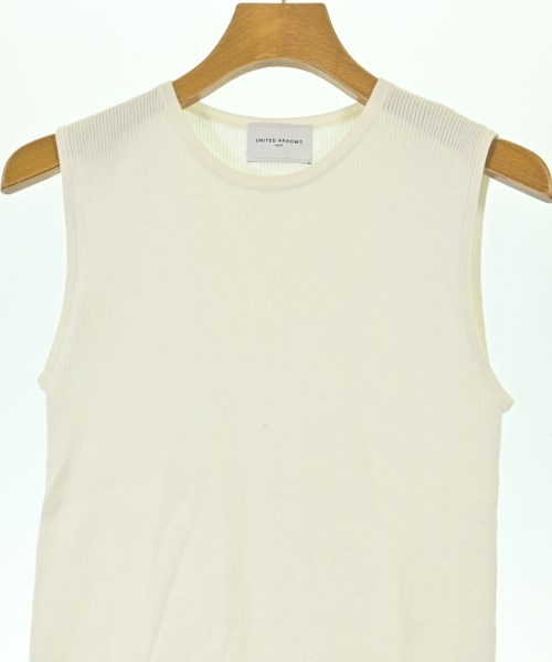 UNITED ARROWS（ユナイテッドアローズ）ベスト/ノースリーブ 白 サイズ:F レディース/2200688067038