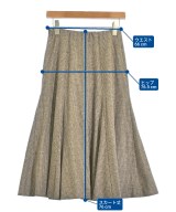 UNITED ARROWS（ユナイテッドアローズ）ロング・マキシ丈スカート 茶 サイズ:36(S位) レディース/2200680960030
