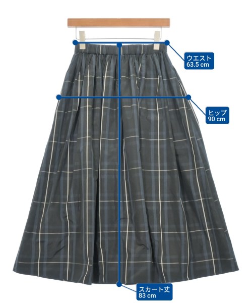 UNITED ARROWS（ユナイテッドアローズ）ロング・マキシ丈スカート 黒 サイズ:36(S位) レディース/2200691291024