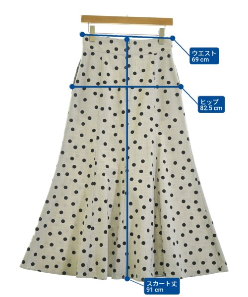 UNITED ARROWS（ユナイテッドアローズ）ロング・マキシ丈スカート グレー サイズ:38(M位) レディース/2200681569096