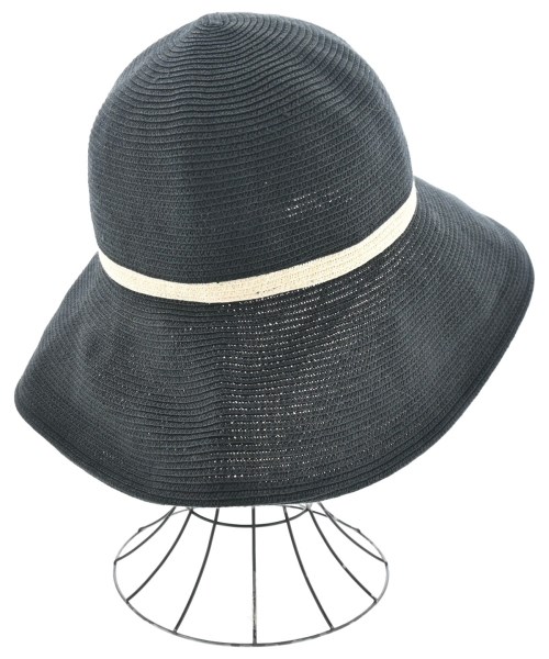 UNITED ARROWS（ユナイテッドアローズ）ストローハット 黒 サイズ:- レディース/2200683780260