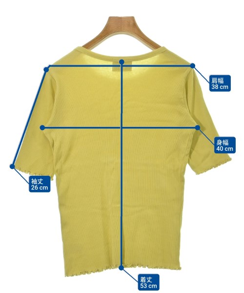 UNITED ARROWS（ユナイテッドアローズ）ニット・セーター 黄 サイズ:-(M位) レディース/2200686399087