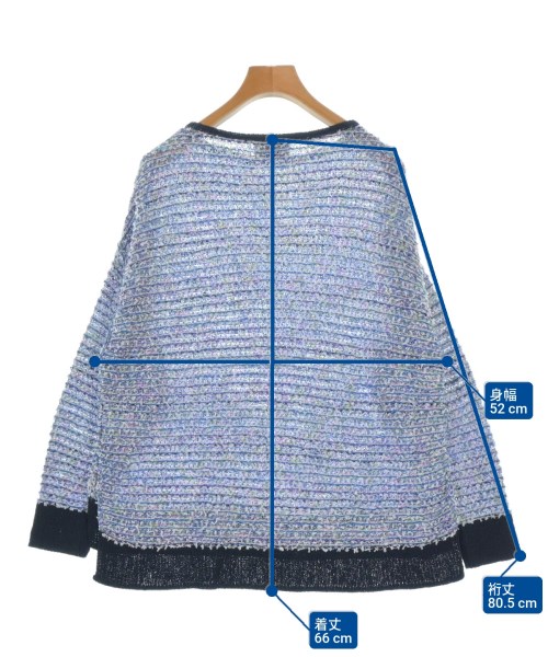 UNITED ARROWS（ユナイテッドアローズ）ニット・セーター 青 サイズ:F レディース/2200688647070