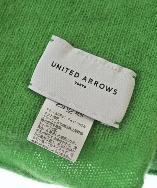 UNITED ARROWS（ユナイテッドアローズ）マフラー 緑 サイズ:- レディース/2200688791155