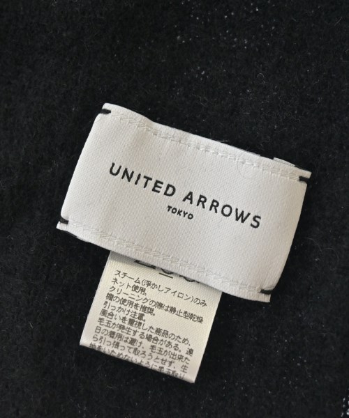 UNITED ARROWS（ユナイテッドアローズ）マフラー 黒 サイズ:- レディース/2200688791179