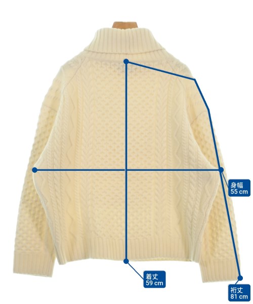 UNITED ARROWS（ユナイテッドアローズ）ニット・セーター 白 サイズ:F レディース/2200691638010