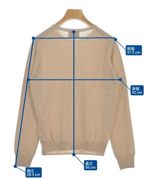 UNITED ARROWS（ユナイテッドアローズ）ニット・セーター ベージュ サイズ:F レディース/2200691638058