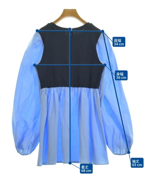 UNITED ARROWS（ユナイテッドアローズ）ブラウス 青 サイズ:-(S位) レディース/2200685605028