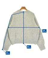UNITED ARROWS（ユナイテッドアローズ）ニット・セーター グレー サイズ:F レディース/2200688635084