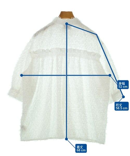 UNITED ARROWS（ユナイテッドアローズ）ブラウス 白 サイズ:38(M位) レディース/2200687241118