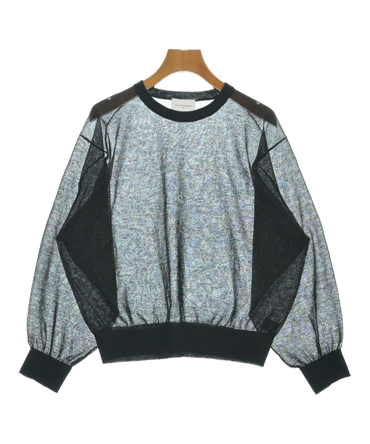 UNITED ARROWS（ユナイテッドアローズ）ニット・セーター 黒 サイズ:F