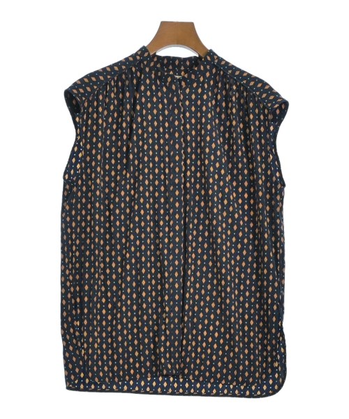 UNITED ARROWS(ユナイテッドアローズ)ブラウス 紺 サイズ:38(M位)/2200692163030