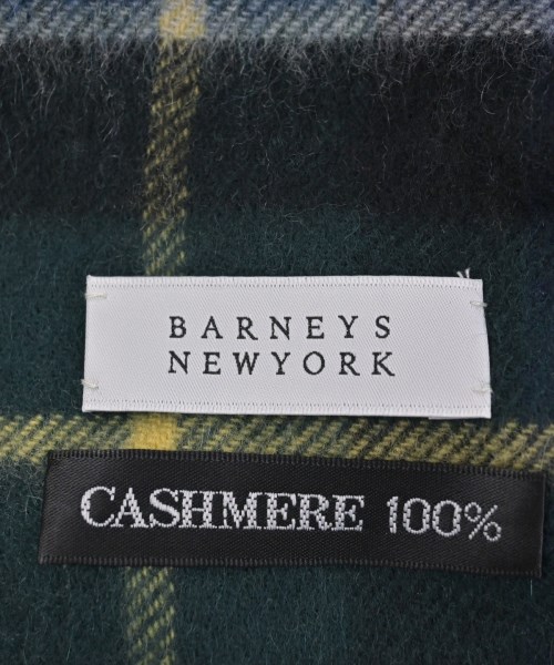 BARNEYS NEWYORK（バーニーズニューヨーク）マフラー 緑 サイズ:- レディース/2200635988034