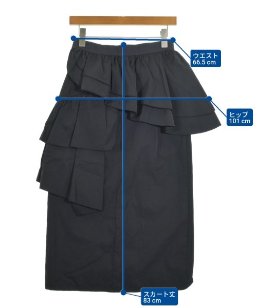 BARNEYS NEWYORK（バーニーズニューヨーク）ロング・マキシ丈スカート 黒 サイズ:M レディース/2200640449018