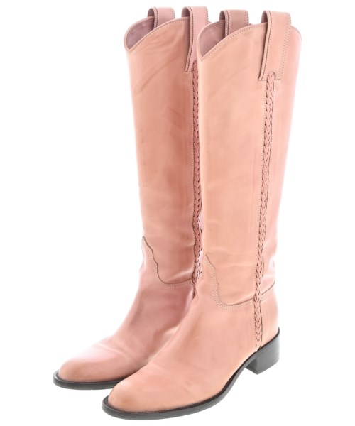 BARNEYS NEWYORK(バーニーズニューヨーク)ブーツ ピンク サイズ:EU36(22.5cm位)/2200631761112