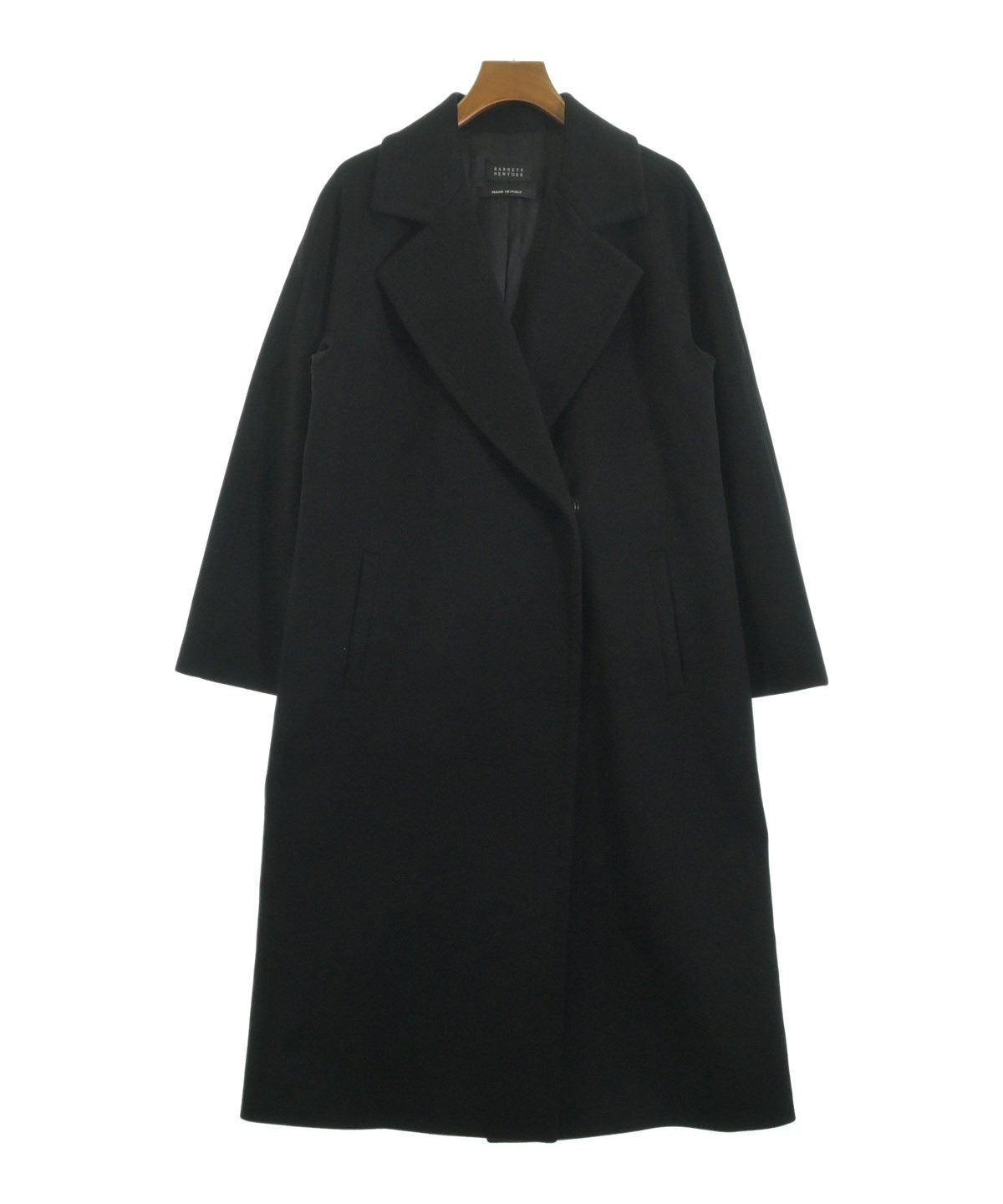 BARNEYS NEWYORK コート BARNEYS NEWYORK（バーニーズニューヨーク）チェスターコート 黒