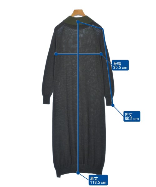 BARNEYS NEWYORK（バーニーズニューヨーク）ワンピース カーキ サイズ:F レディース/2200615950075