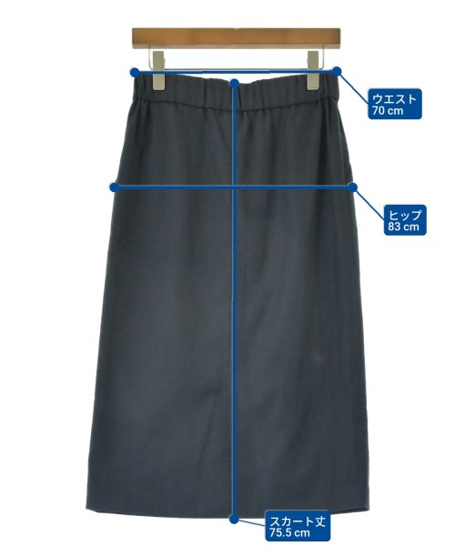 BARNEYS NEWYORK（バーニーズニューヨーク）ロング・マキシ丈スカート 紺 サイズ:40(M位) レディース/2200624397076
