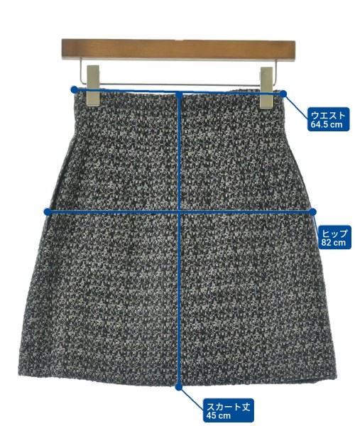 BARNEYS NEWYORK（バーニーズニューヨーク）ミニスカート 黒 サイズ:36(S位) レディース/2200617605218