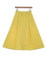 BARNEYS NEWYORK（バーニーズニューヨーク）ロング・マキシ丈スカート 黄 サイズ:36(S位) レディース/2200614827101