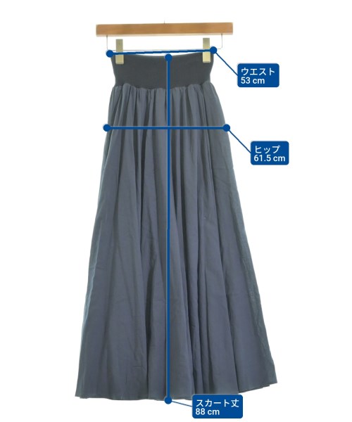 BARNEYS NEWYORK（バーニーズニューヨーク）ロング・マキシ丈スカート 紺 サイズ:-(M位) レディース/2200610822254