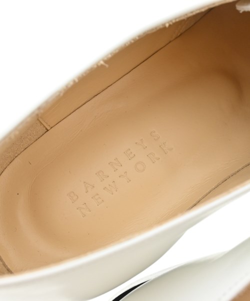 BARNEYS NEWYORK（バーニーズニューヨーク）ドレスシューズ/ローファー 白 サイズ:EU38(24.5cm位) レディース/2200603184185