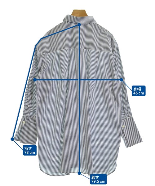 BARNEYS NEWYORK（バーニーズニューヨーク）カジュアルシャツ 青 サイズ:F レディース/2200603137068