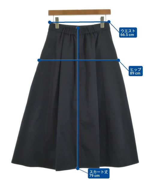 BARNEYS NEWYORK（バーニーズニューヨーク）ロング・マキシ丈スカート 紺 サイズ:40(M位) レディース/2200600939016